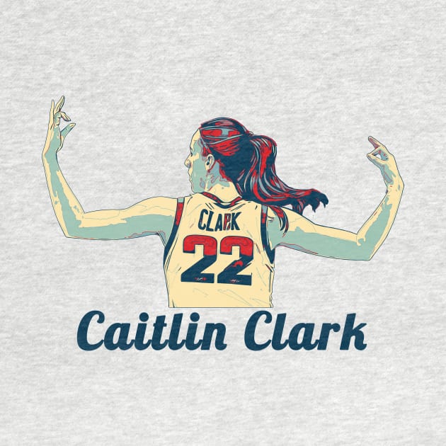 Caitlin Clark Retro by clownescape